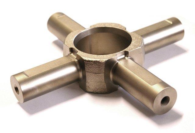 Croisillon de joint à cardan revêtu de NIPLATE® 600 pour augmenter la résistance à l’usure par fretting